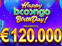 Happy booongo Birthday €120,000トーナメント