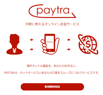Paytra (ペイトラ ) アカウント登録