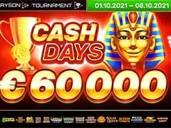 Playson Dash Days €60,000トーナメント