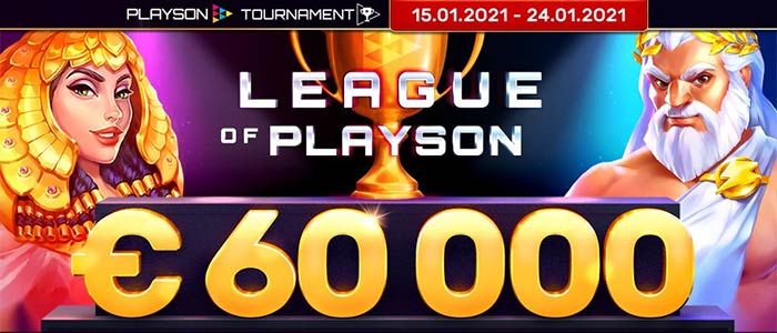 Playson 総額€60,000 Drops & Wins トーナメント