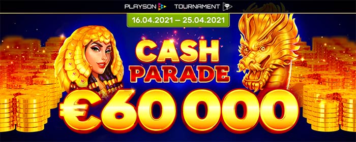 PLAYSON CASH PARADE €60000トーナメント