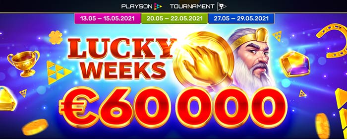 Playson社 Lucky Weeks トーナメント