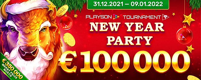 Playson New Year Party €100000