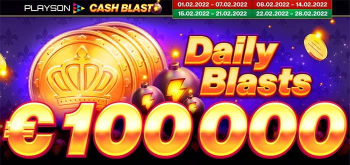 Playson Daily Blast €100000