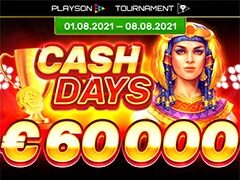 Playson Dash Days €60000トーナメント